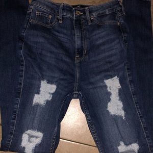 High Waisted curvy Hollister Jeans